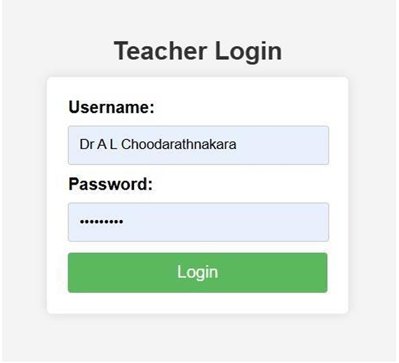 Login Page